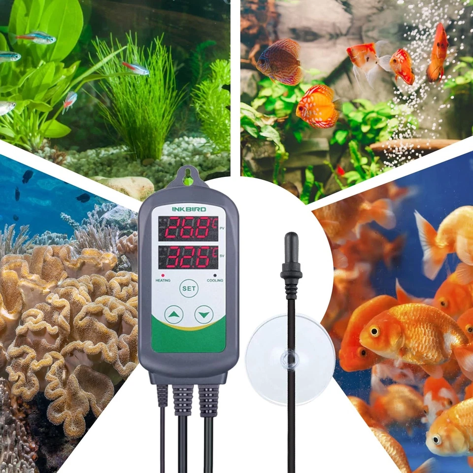 Inkbird ITC-308S Aquarium Thermostats Digital Temperature Controller for Fres... - Image 4 of 4