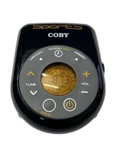 Coby Sports CX-96 Digital AM-FM Radio - Tested and Working
