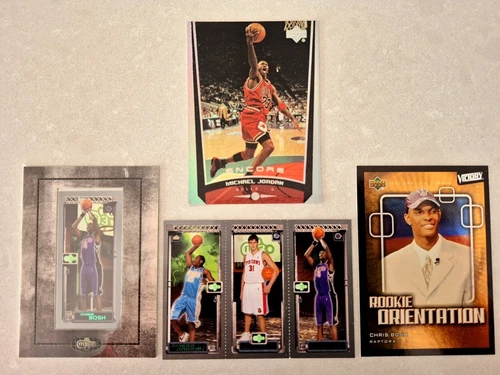 CHRIS BOSH ROOKIE CARD LOT X3 MICHAEL JORDAN ENCORE CHICAGO BULLS NBA