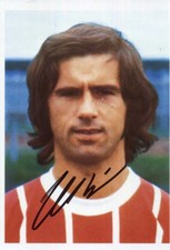 BAYERN MUNICH FOOTBALLER Gerd Müller autograph, signed photo
