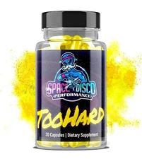 TooHARD Fitness Supplement 30 Caps Ayurvedic Strength Energy Muscle Growth
