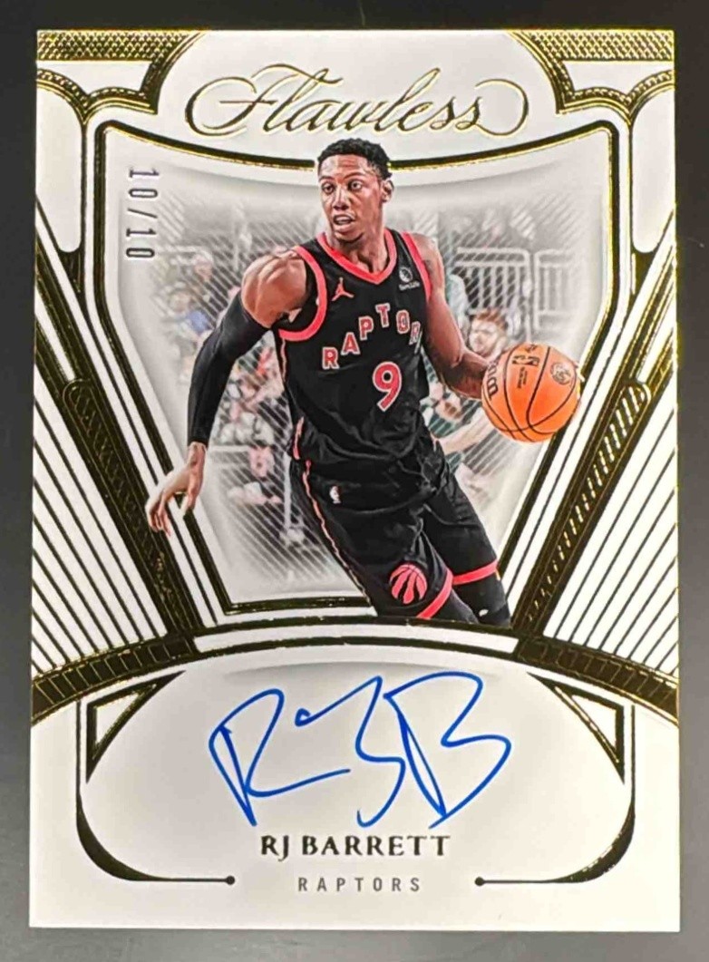 RJ Barrett 2023 Flawless #44 Gold /10 Price Guide - Sports Card