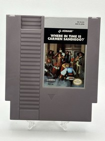 Where in Time is Carmen Sandiego (Nintendo Entertainment System, 1991) NES