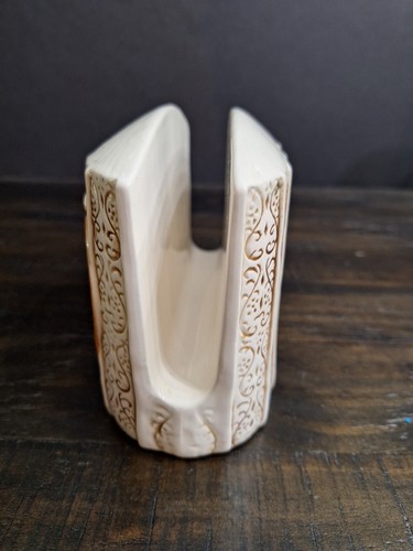 Vintage 1978 Sears Roebuck & CO Ceramic Napkin Holder Pioneer Scene Japan - Picture 5 of 11