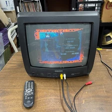 Orion TV1334C 13" CRT TV Front AV Port TESTED WORKS GREAT IN OG BOX W/REMOTE