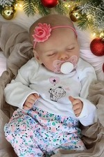 Reborn Baby Dolls Silicone Vinyl Full Body 17 Inch Realistic Newborn Baby