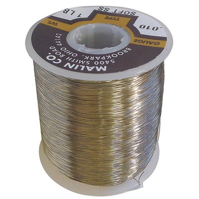 MALIN COMPANY 01-0159-014S Baling Wire,Spool,Bare Wire 16X975