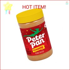 Peter Pan Creamy Peanut Butter, Made with Roasted Peanuts, Great for Peanut Butt