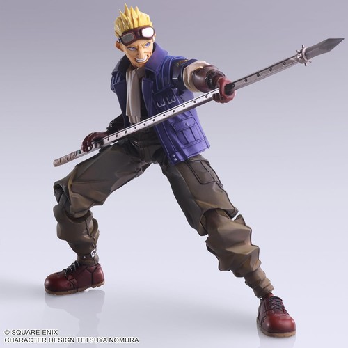 Figura de acción pintada de PVC Cid Highwind FINAL FANTASY VII Bring Arts - Imagen 7 de 8
