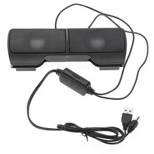 Altavoces estéreo USB portátiles Controlador de línea Barra de sonido para computadora portátil Mp3 Phone3869