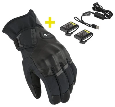 Guantes de moto Hombre Macna Era 2.0 RTX Kit Calefacción electrónica Black - Imagen 1 de 3