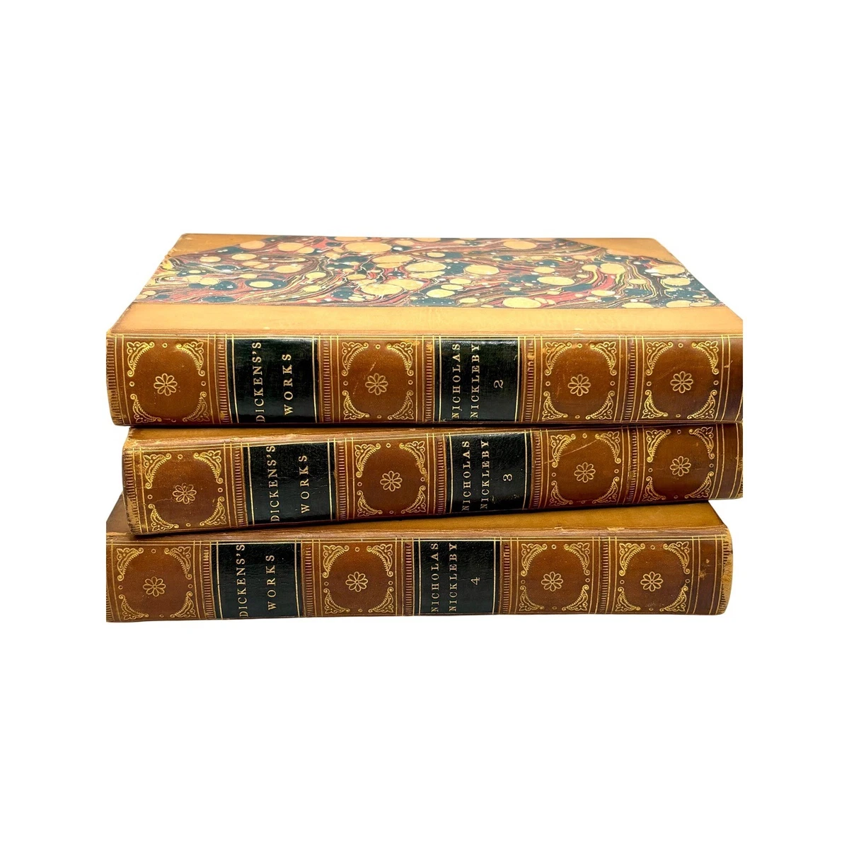 Charles Dickens Leather Antiquarian & Collectible Books for sale