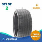 Set of (2) Used 315/30R22 Pirelli P Zero PZ4 II 107Y - 7/32