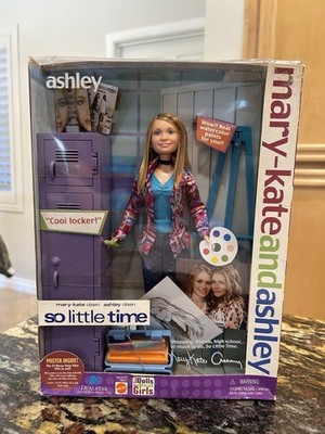 Mattel 2002 Mary-Kate & Ashley Olsen So Little Time Ashley Doll - NEW