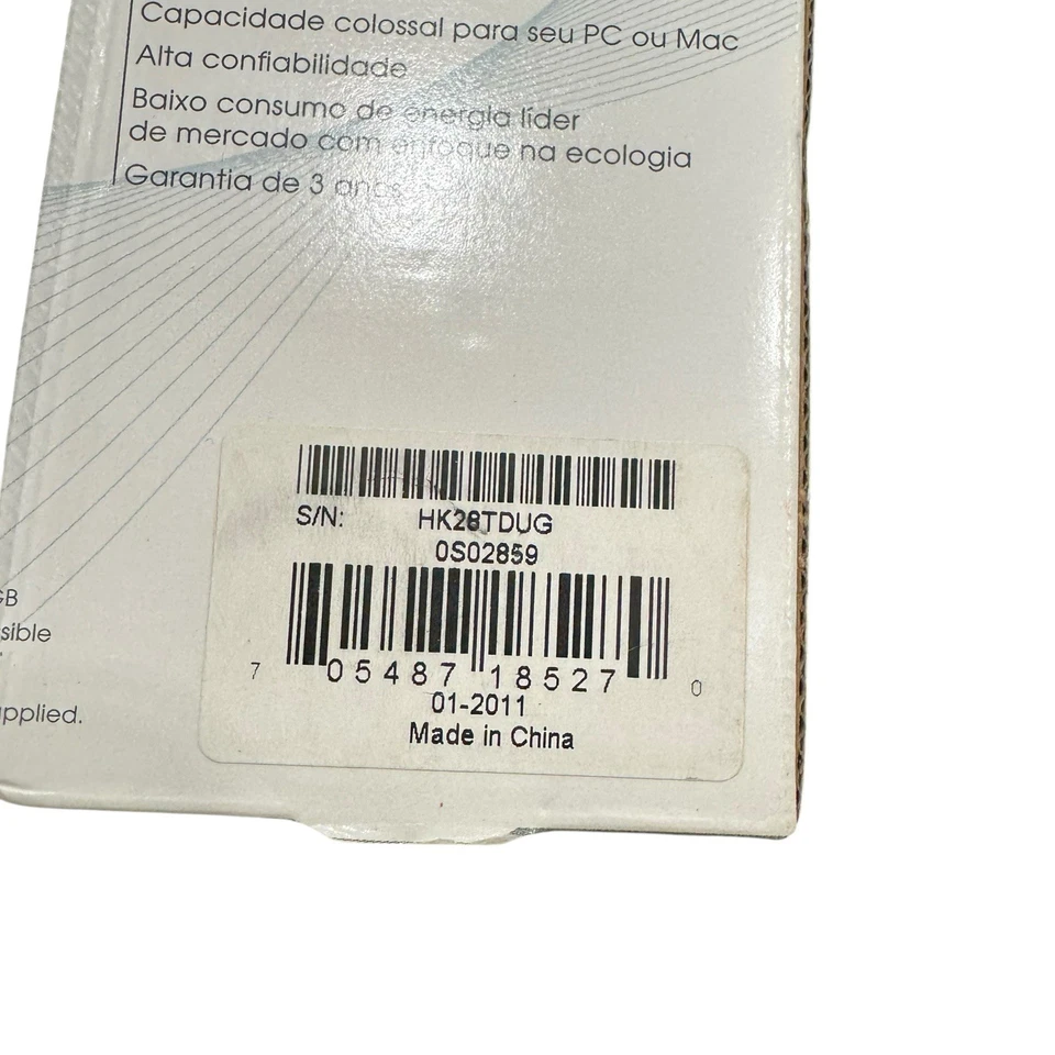 Hitachi Deskstar 500GB 7200 RPM hard drive factory sealed - Image 3 of 3