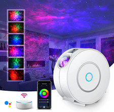 SUPPOU LED WIFI Sternenhimmel Projektor, Smart Nachtlicht 3D Galaxy Sternenproje