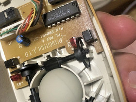 Vintage NEC PC 98 Mouse genuine Circular Connectors 98 9801 9821 Working Well