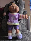 Cabbage Patch Kids Magic Glow In Dark Dragonflies Vintage 2004 Purple Signed