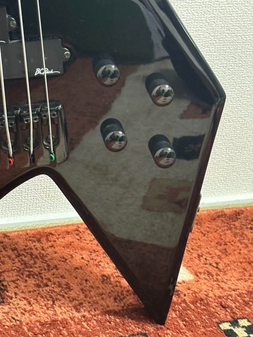 B.C. RICH WARLOCK 5弦エレキベース BC Rich Warlock 5-String Electric Bass Guitar – Black