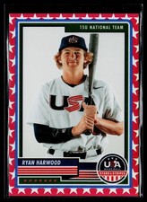 2023 Panini Stars & Stripes USA #29 Ryan Harwood Red, White, & Blue /149