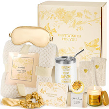 Valentines Day Gift Basket for Women, Get Well Soon Gifts for Women, Feel Better