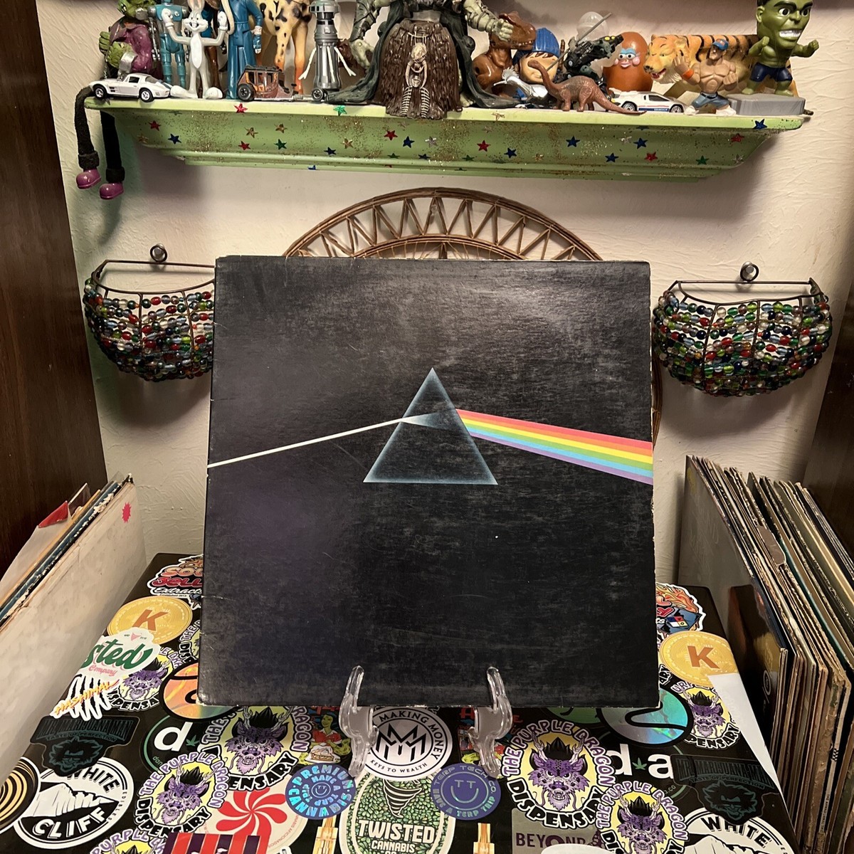 PINK FLOYD DARK SIDE OF THE MOON 1973 (SMAS-11163) VINYL HARVEST