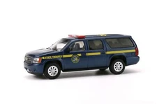 1:64 596Model  Blue Chevrolet  Suburban Full Size SUV Model Diecast Metal Car