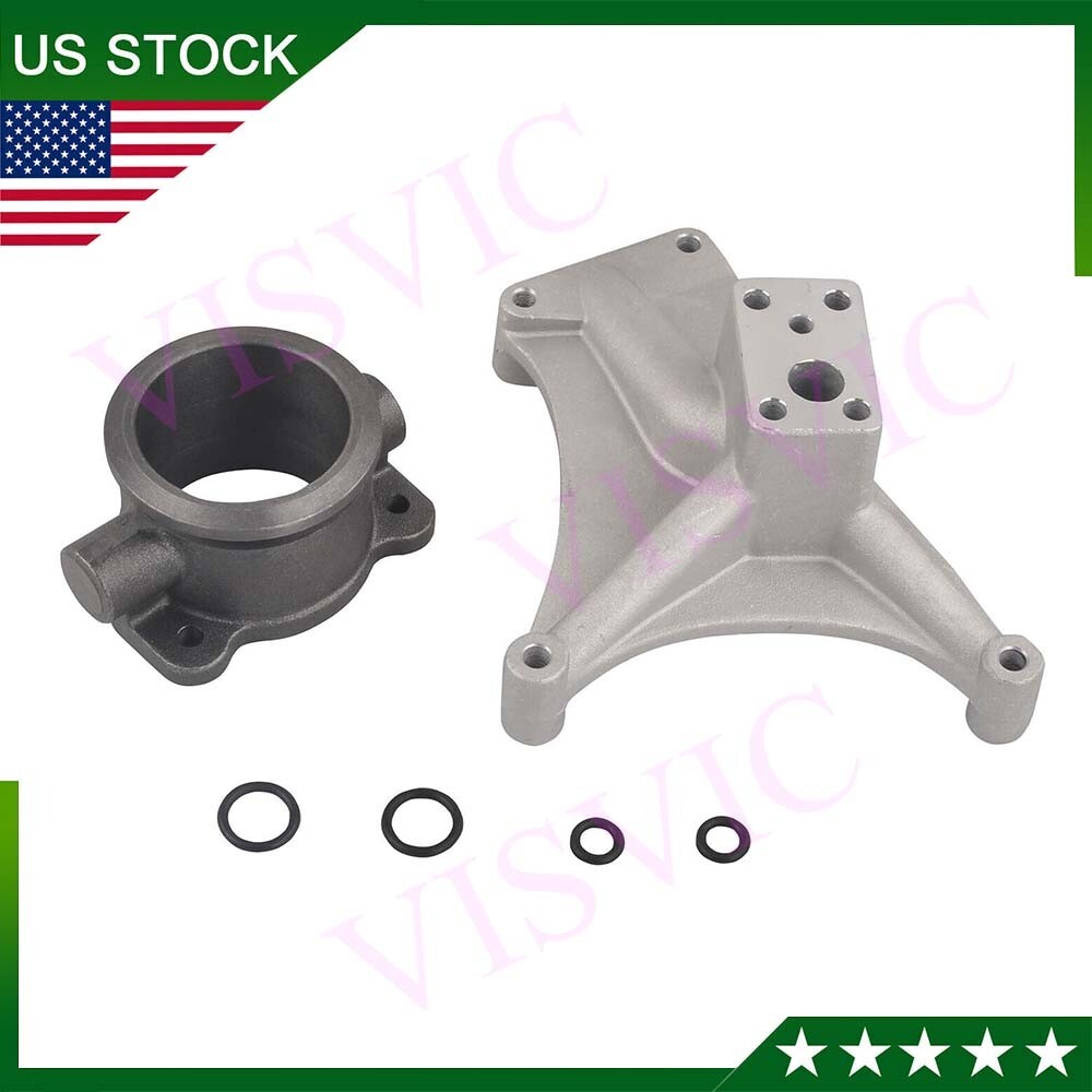 94-97 Ford 7.3L Powerstroke Diesel Turbo Pedestal & EBPV Delete Exhaust Housing  