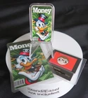 Disney Scrooge McDuck Money Magazine Cover 1 oz .999 Fine Silver Art Bar - CoLoR
