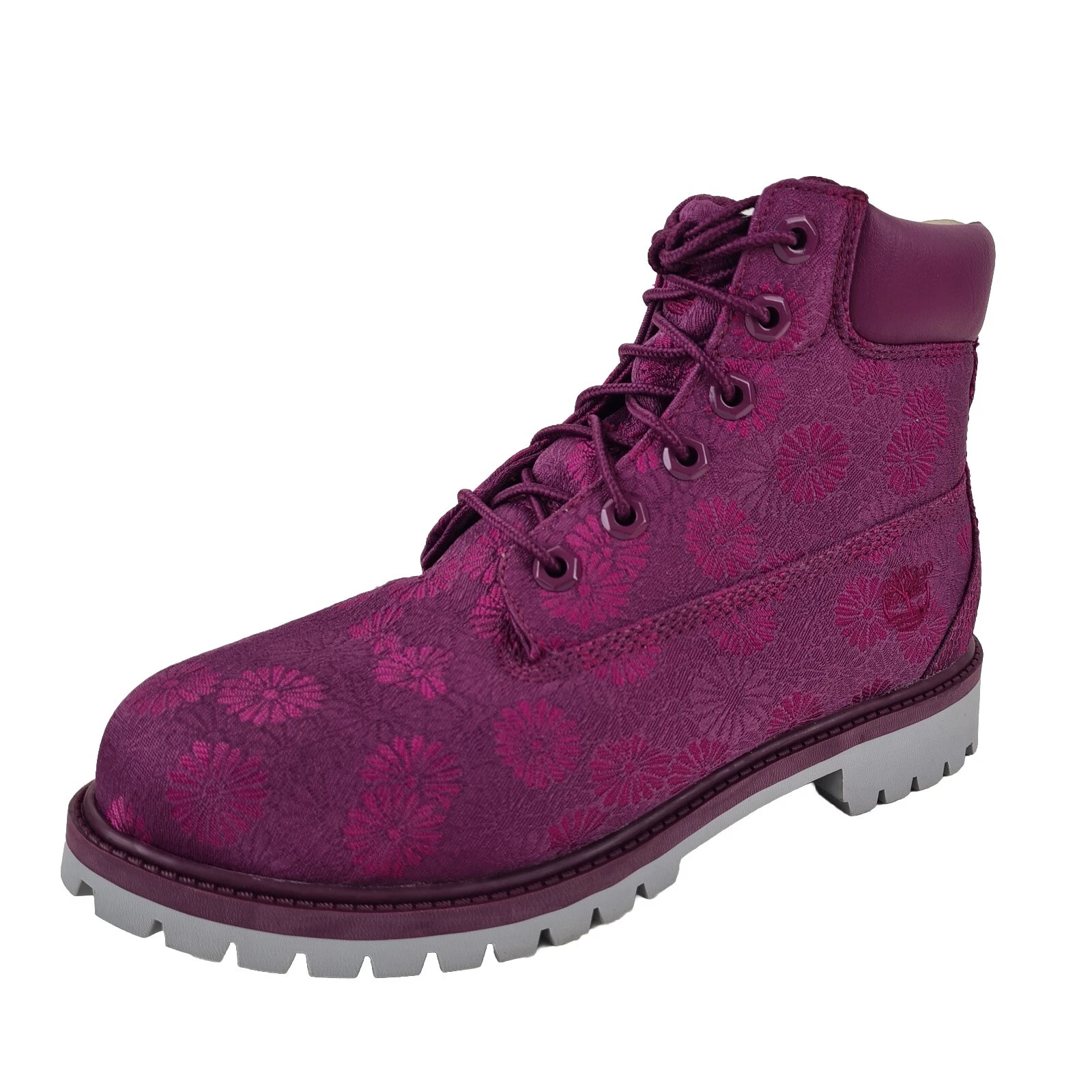 ? Stivali Timberland 6 IN classici TB0A174B magenta floreale taglia 6 ragazze = 7 5 Wmn