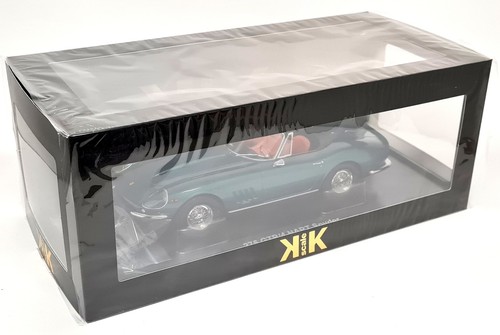 KK 1/18 Ferrari 275 GTB/4 NART Spyder Metallic Green Diecast Model Car - Picture 2 of 9