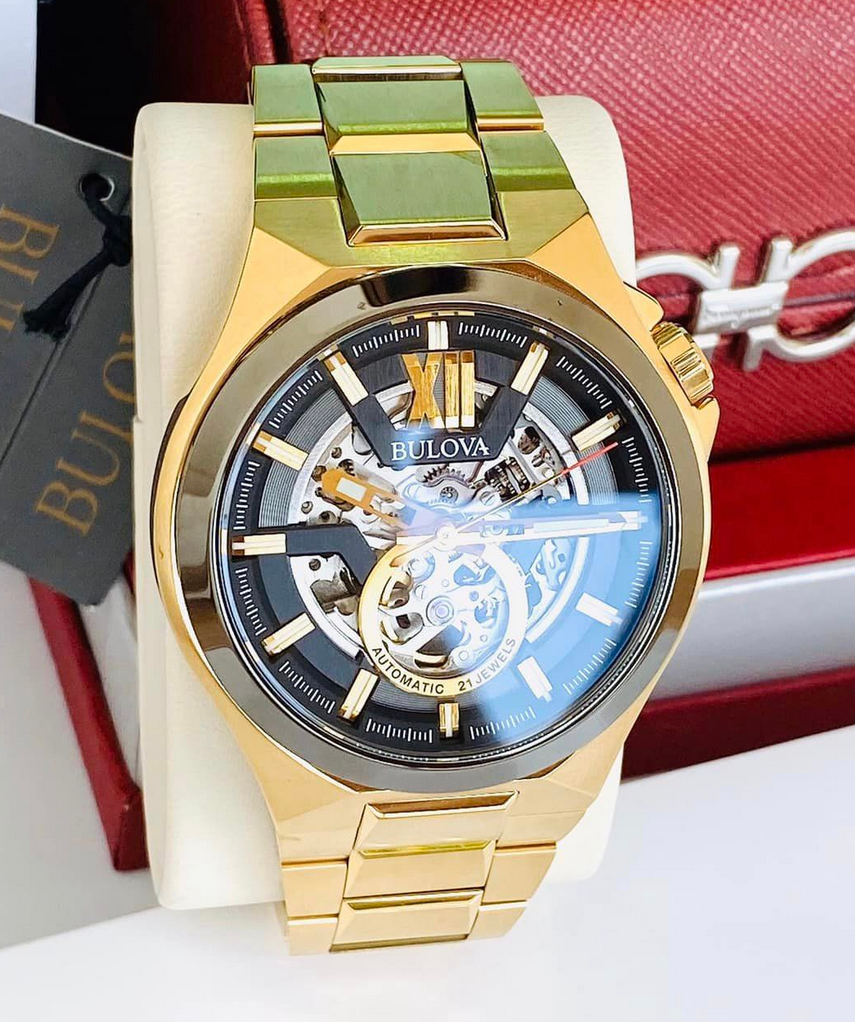 『ジャンク品』BULOVA 自動巻き 腕時計 ゴールド ブローバ BULOVA ヴィンテージ 自動巻き腕時計 ゴールド : ワットマン