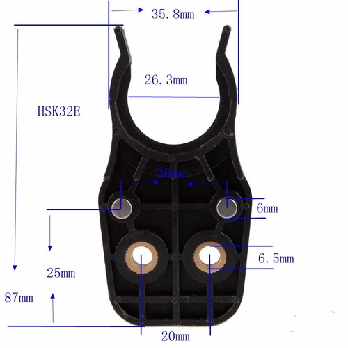 NEW HSK32 TOOL FORK, CLAW, CRADLE, CLIP, CLAMP !! ALWAYS $1.00 SHIPPING !! - NEW - Picture 7 of 7