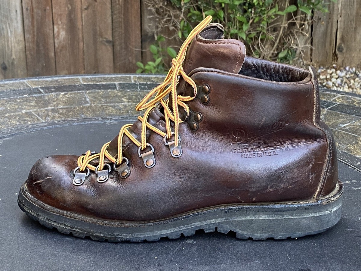 Danner 30800 Mountain Light II Brown Leather Hiking Boots Mens 8.5