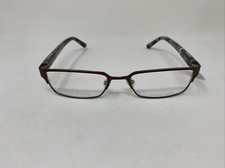 PIERRE CARDIN PC605 BROWN/GRAY MARBLE 53/18/140 FLEX HINGE EYEGLASSES B00