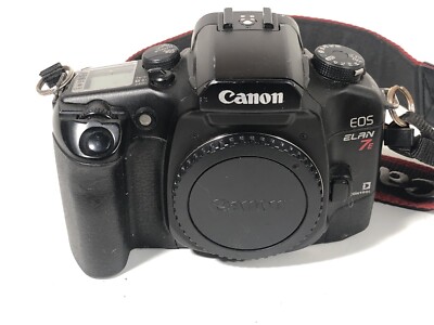 Canon EOS Elan 7E 35mm Vintage SLR Film Camera Body Only with Box