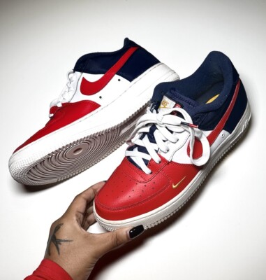 Independence Day Nike Usa Flag Shoes Men's Nike Air Force Low '07