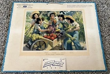 1945 Ford V8 River Falls Wisconsin Calendar Dionne Quints WWII VICTORY GARDEN