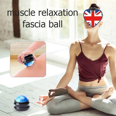 Kälte Wärme Relief Massage Rollerball Stressabbau Myofascial Release (blau)