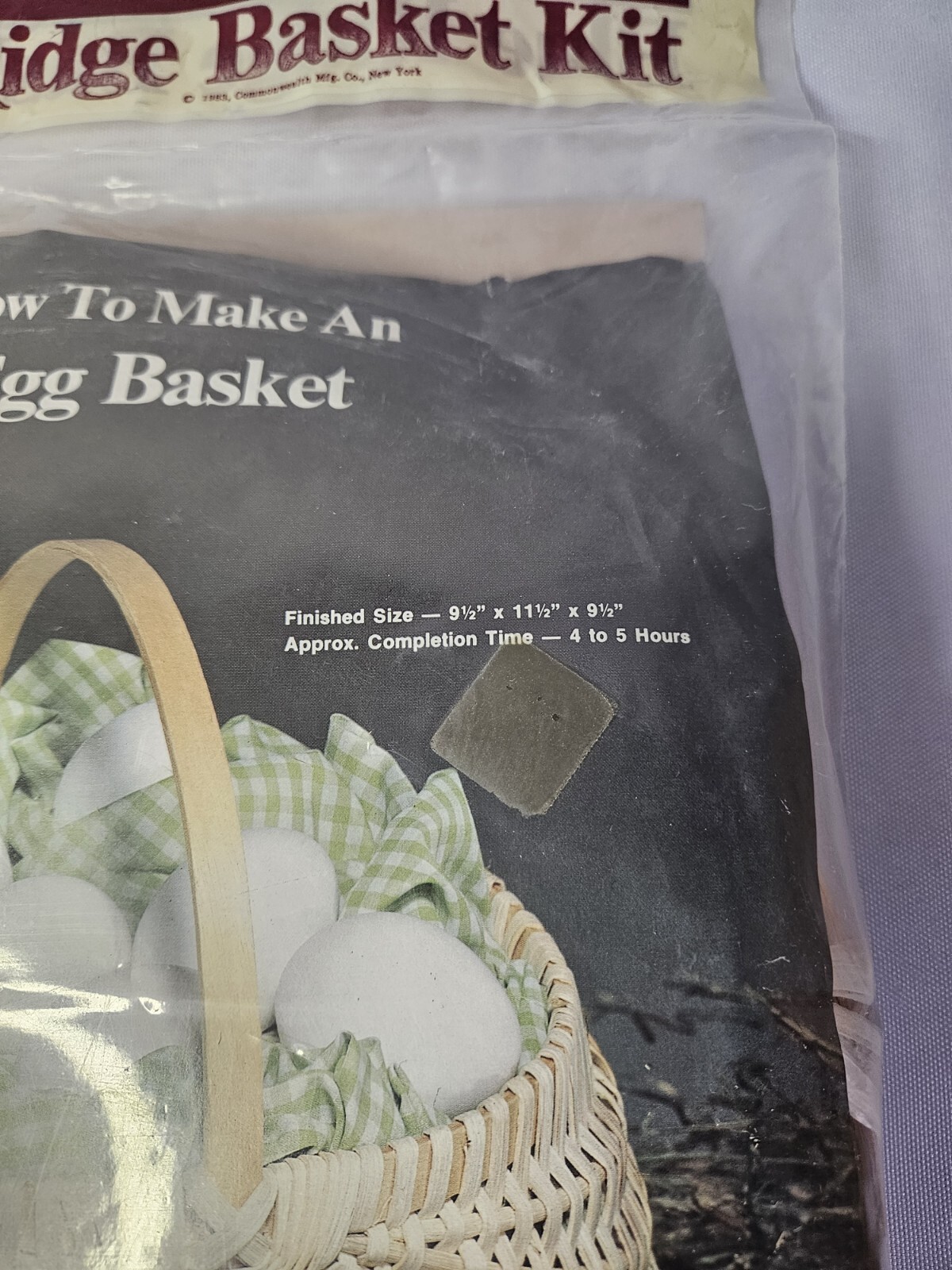 How To Make An Egg Basket Kit Blue Ridge Basket Kit Commonwealth Co