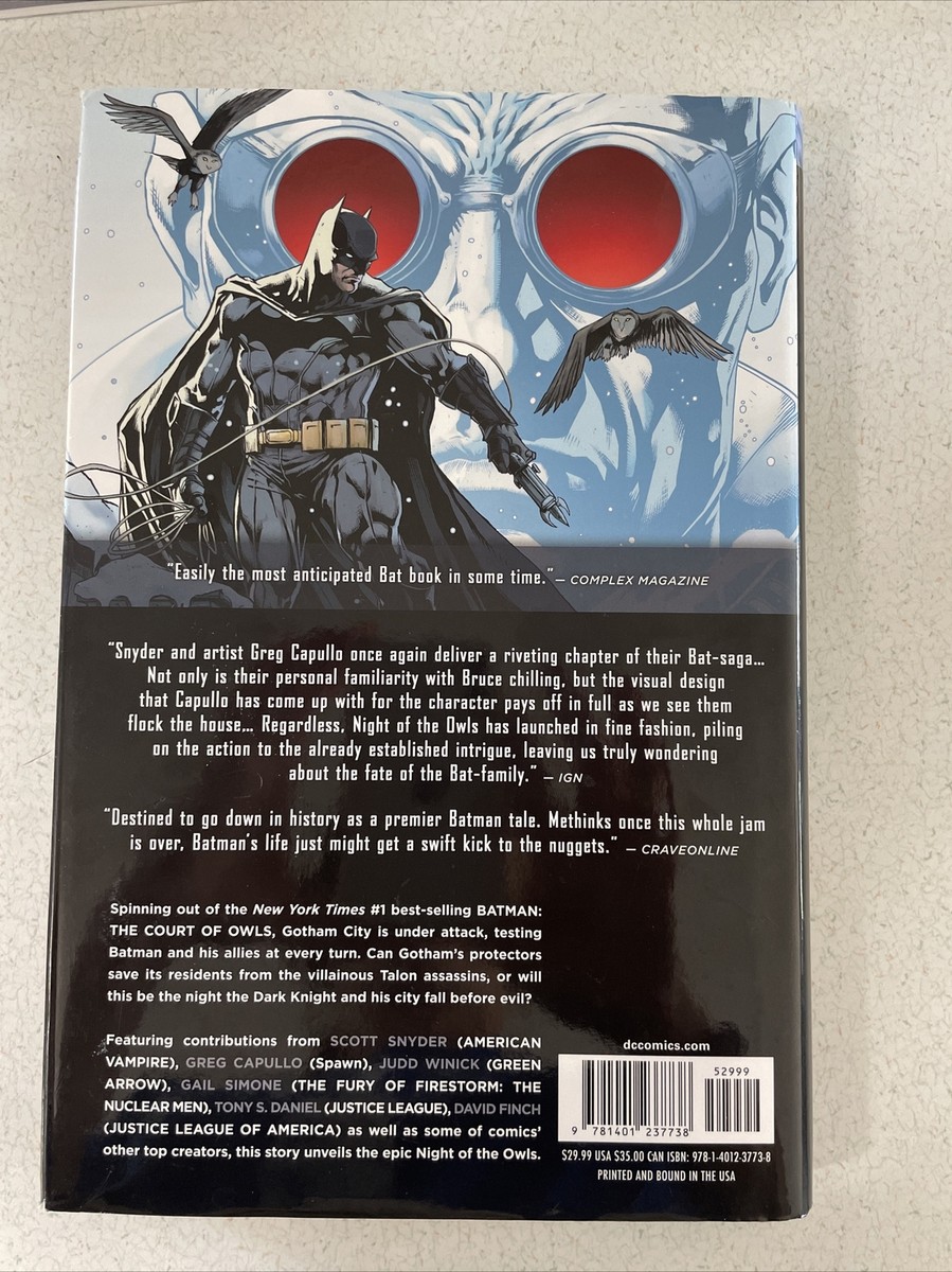 【中古】 Night of the Owl Batman: Night of the Owls (DC Comics, April 2013