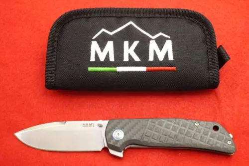 MKM (LIONSTEEL) MAXIMO MK MM-CT TERZUOLA DESIGN CARBON FIBER/TITANIUM M390 KNIFE