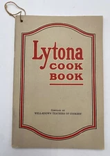 Lytona Cook Book Lytona Baking Powder Rumford Chemical Works St Louis MO Scarce
