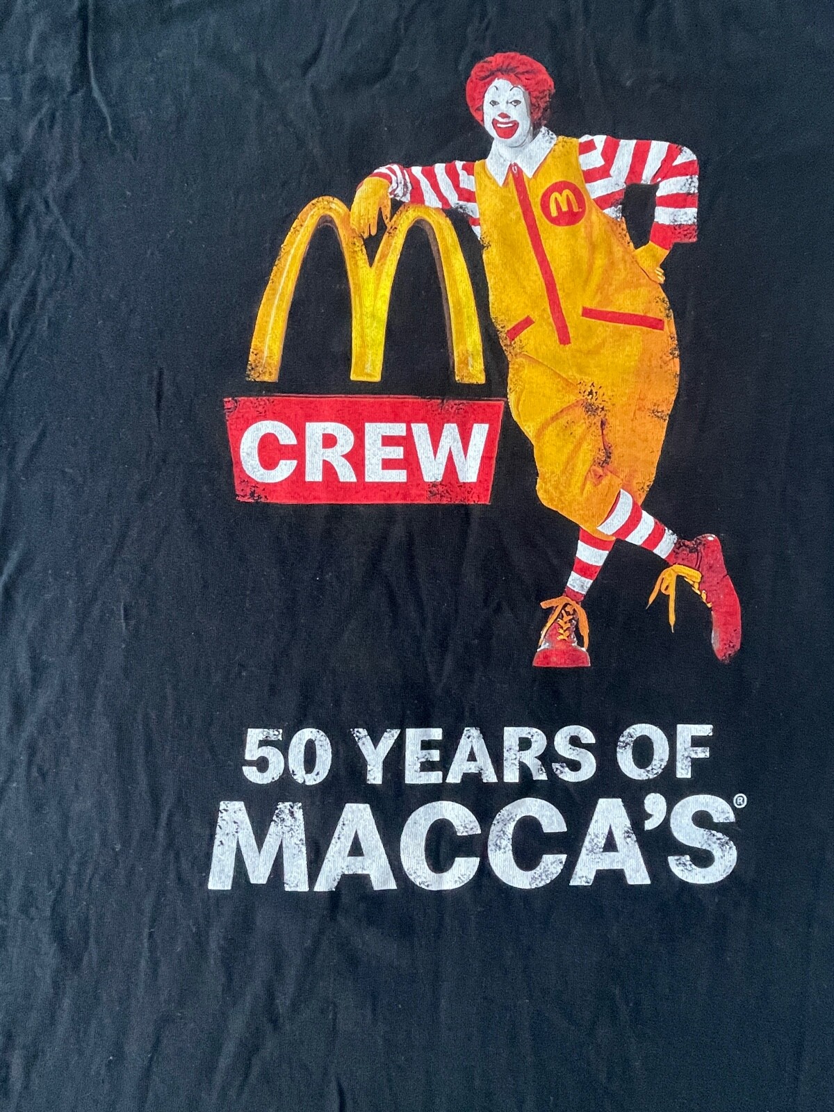 McDonald's Ronald McDonald 50 Years of Macca's Crew M… Gem