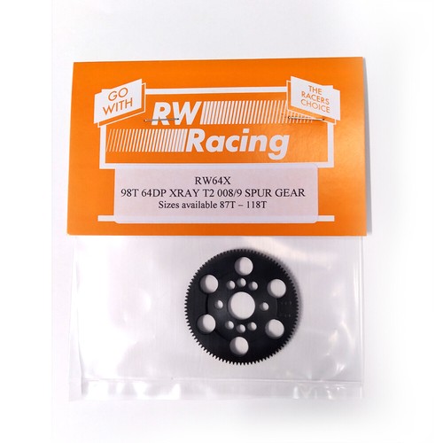 RW Racing RW64X-92T - Ultralight Machined 1/10 TC Spur Gear, XRay, 64P ...
