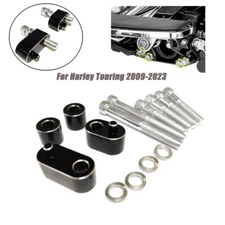 Driver Floorboard Spacer Extension Kit 3/4'' For Harley Touring Road Glide FLTR