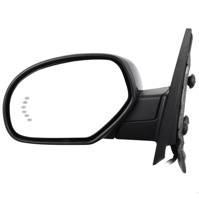 For 07-13 GMC Chevy Memory Arrow Light R Side Mirror Power Heated Puddle Light