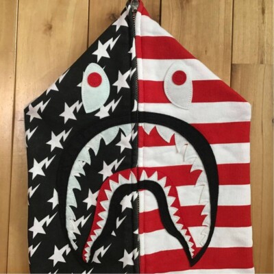 トップス A BATHING APE shark hoodie star Y2K トップス A BATHING