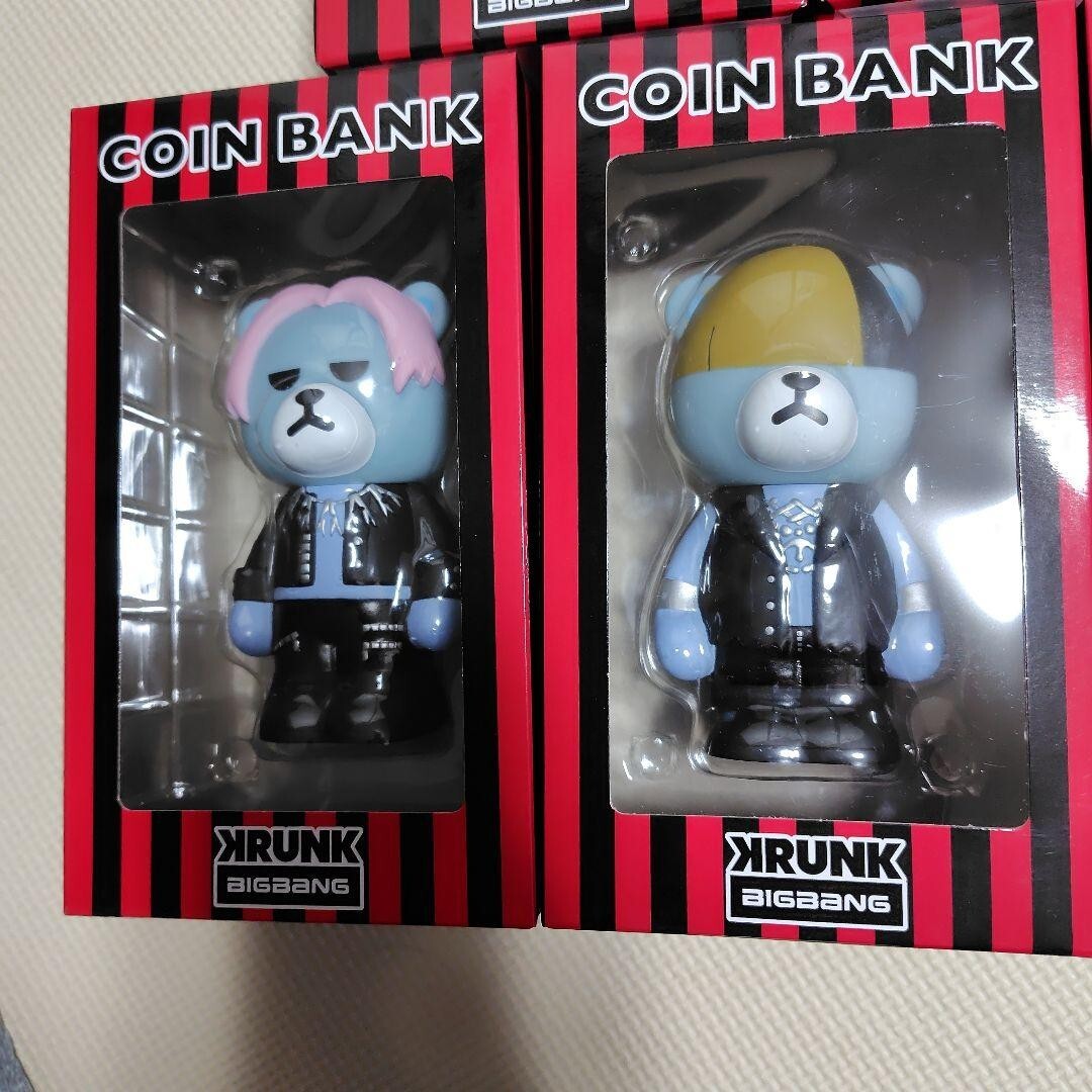アイドル BIGBANG LAWSON BIGBANG x Lawson Coin Bank 5 Types SET K-pop 12 x 7.5cm 2016