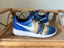 Women’s Nike Roshe Run Sunset Sunrise Blue Size UK 5 Running Shoe